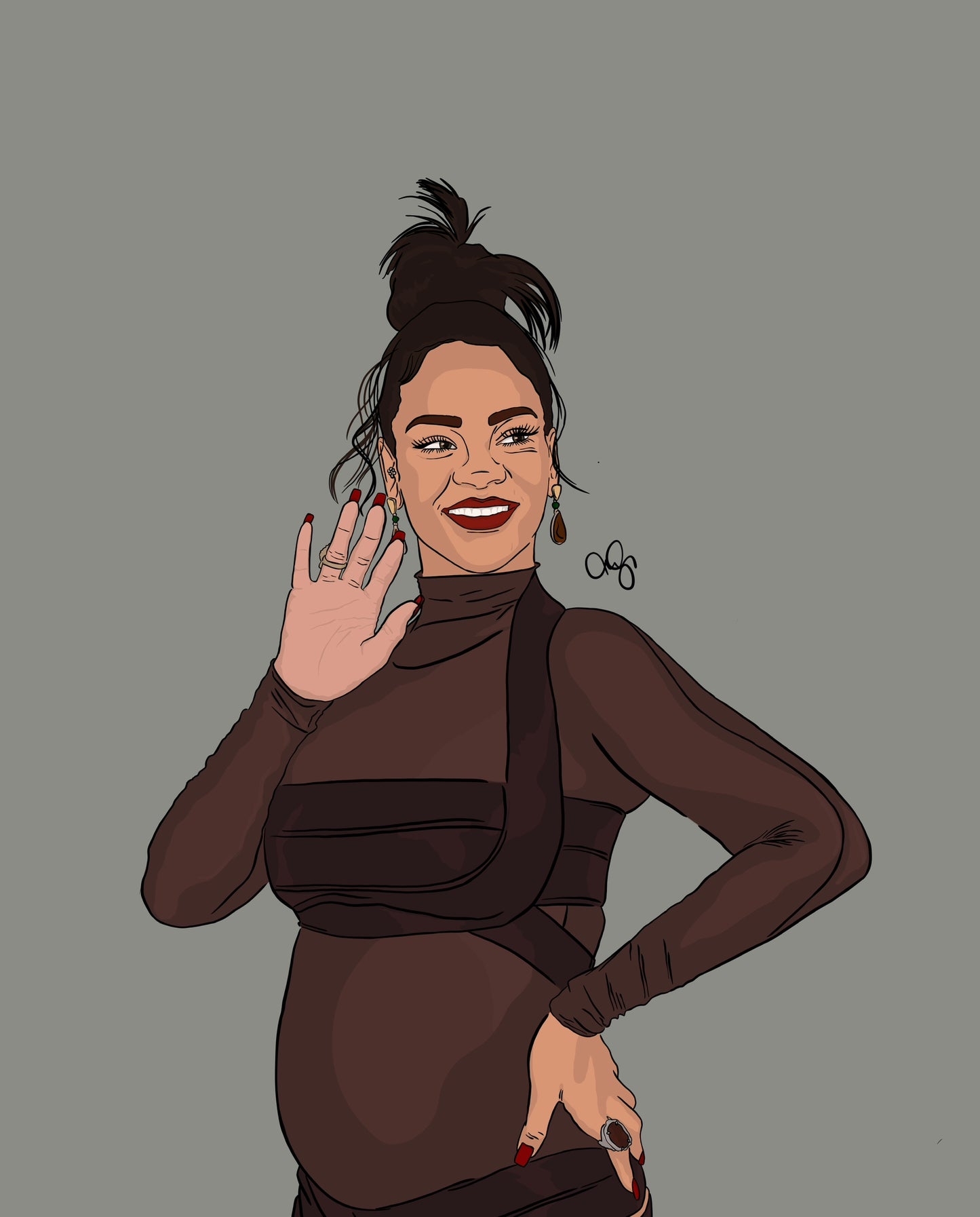 Rihanna.