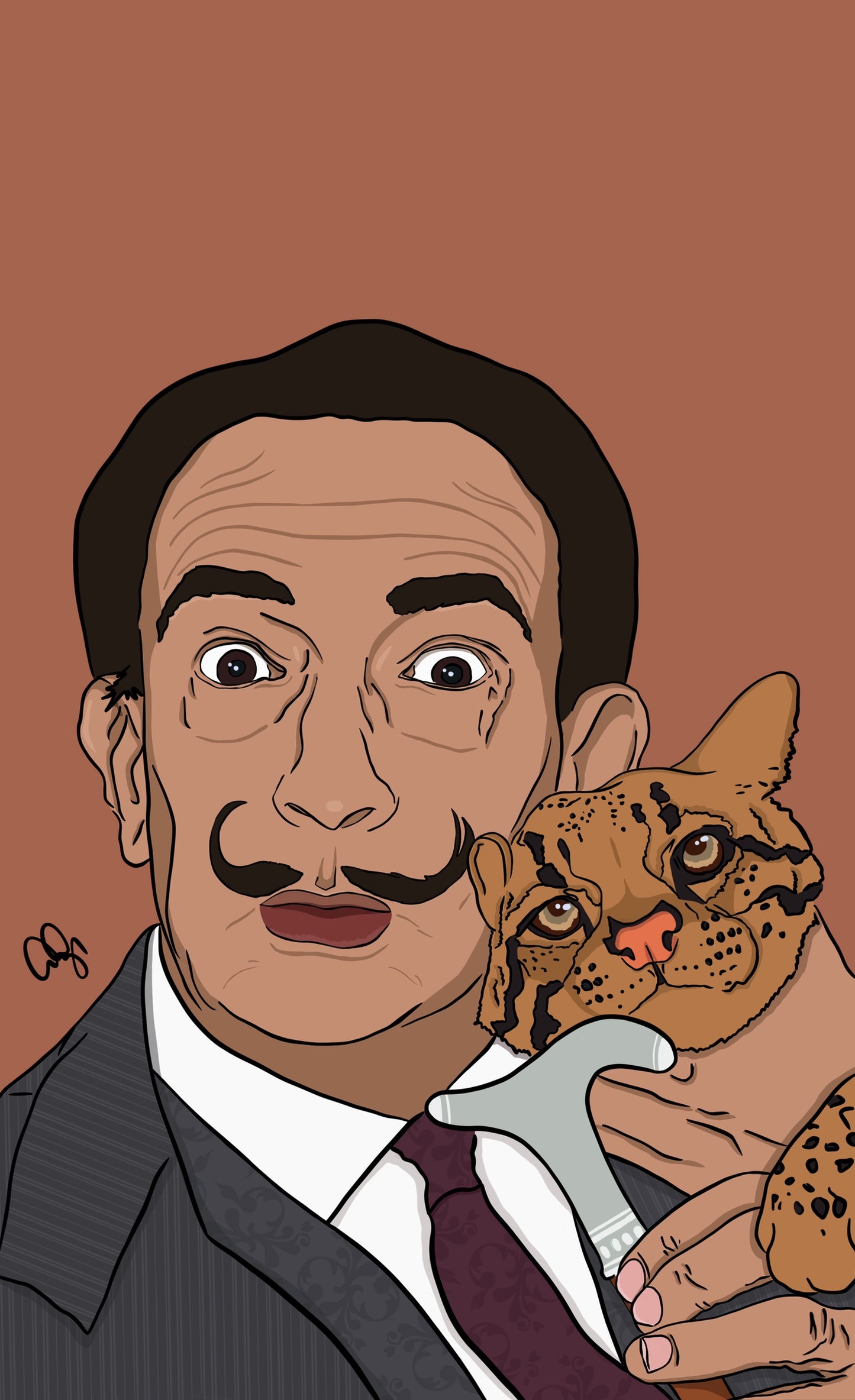 salvador dalí.